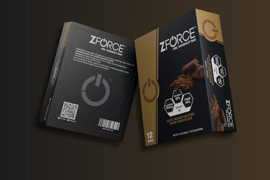 ZFORCE Pre-Workout Energy Bar - Dark Chocolate